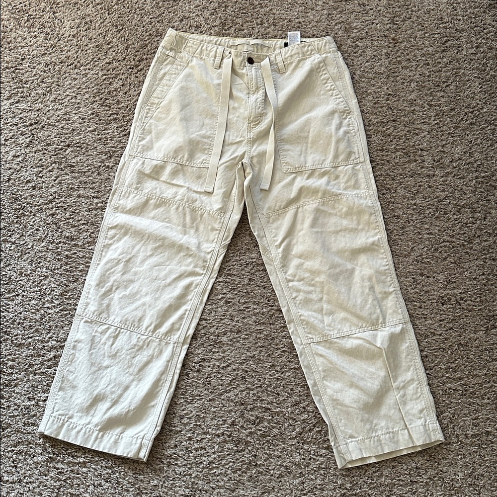 Banana Republic Cream Casual Pants
